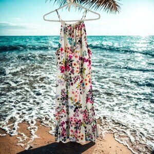 Fifteen Twenty Spaghetti Strap Mini Dress with Ruffle Hem – Size S